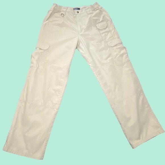 5.11 Tactical Cargo Pant Pockets Ripstop Men Size 30 x 30 Workwear Medical Hike - Picture 2 of 8